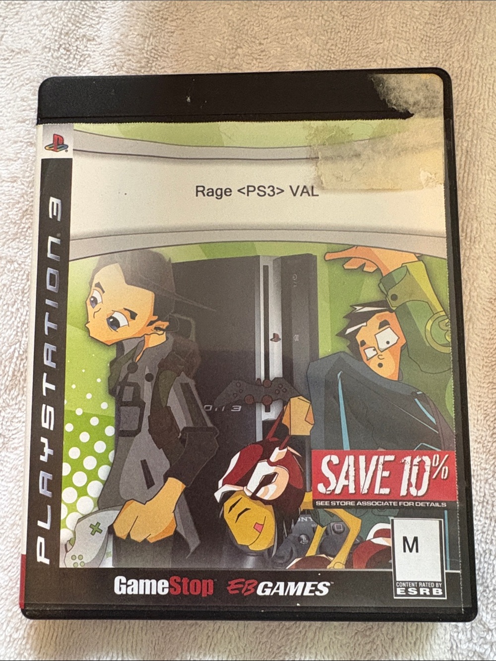 Rage PS3 CIB excellent condition